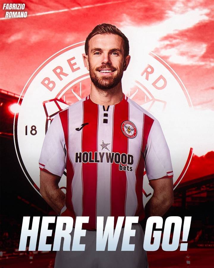 HWG！罗马诺：前利物浦队长亨德森加盟布伦特福德